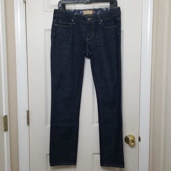 PAIGE Denim - Paige Sz 29 Jean's Skyline Drive Dark Resin WA005